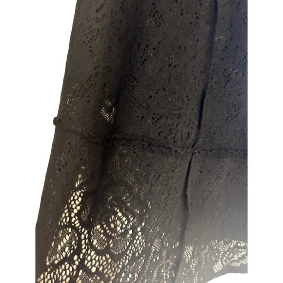 Free People Not Cold In This Knit Lace Top Size M NEW W/TAGS - Picture 7 of 12